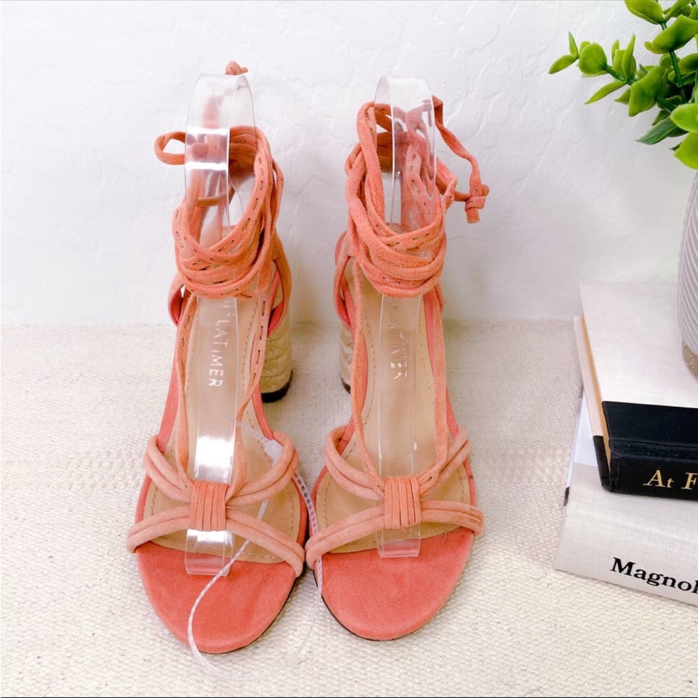 Gibson latimer tasha strappy suede lace up strappy - Picture 7 of 10